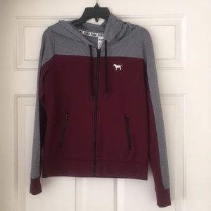 VS Pink Zip-Up Hoodie